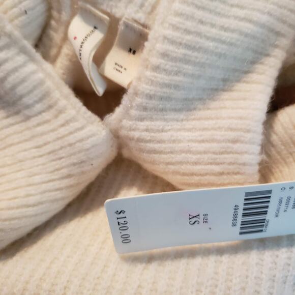 NEW! Moth Anthropologie Halter Off Shoulder Sweater - XS - Picture 6 of 6